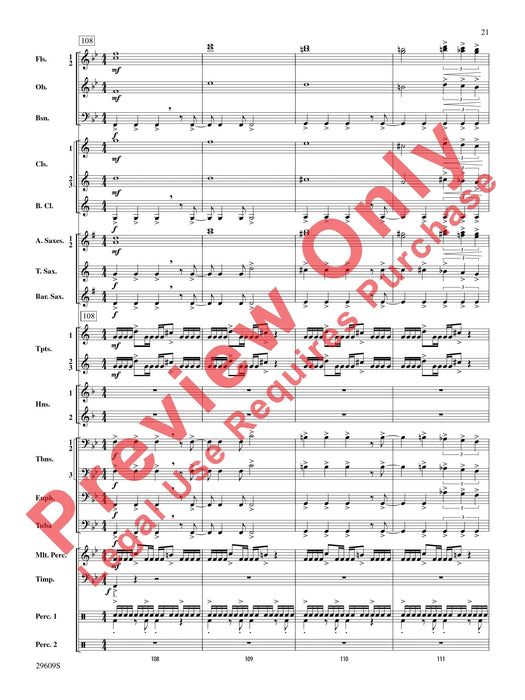 Echoes of Egypt Featuring: The Nile / Building the Pyramids / Sandstorm / The Pharaohs 總譜 | 小雅音樂 Hsiaoya Music