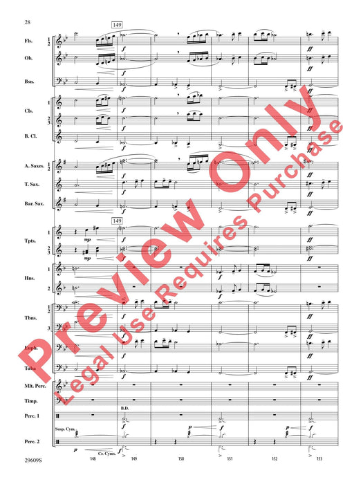 Echoes of Egypt Featuring: The Nile / Building the Pyramids / Sandstorm / The Pharaohs 總譜 | 小雅音樂 Hsiaoya Music