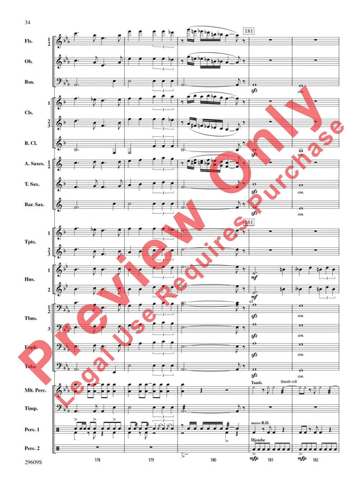 Echoes of Egypt Featuring: The Nile / Building the Pyramids / Sandstorm / The Pharaohs 總譜 | 小雅音樂 Hsiaoya Music