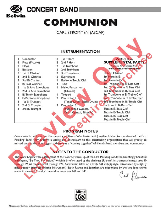 Communion 總譜 | 小雅音樂 Hsiaoya Music