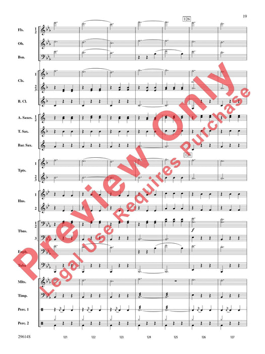 Roses de Noel Holiday Waltz for Concert Band 圓舞曲 室內管樂團 總譜 | 小雅音樂 Hsiaoya Music