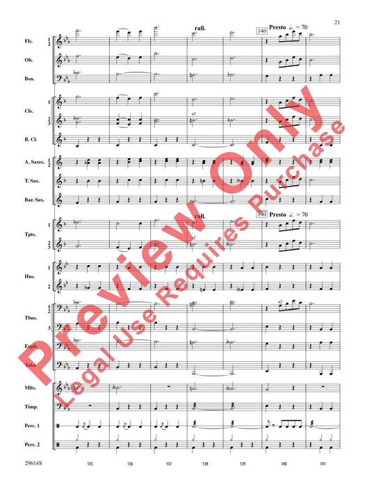 Roses de Noel Holiday Waltz for Concert Band 圓舞曲 室內管樂團 總譜 | 小雅音樂 Hsiaoya Music