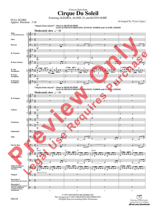 Cirque du Soleil, Concert Suite from Featuring: Alegria / Alone / O / Kunya Sobé 音樂會 組曲 | 小雅音樂 Hsiaoya Music