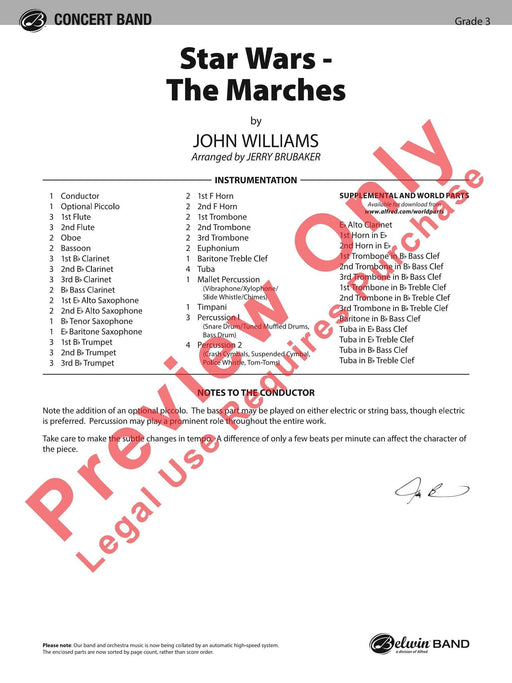 Star Wars: The Marches Featuring: Star Wars® (Main Title) / Parade of the Ewoks / The Imperial March / Augie’s Great Municipal Band / The Throne Room 進行曲 遊行 進行曲 | 小雅音樂 Hsiaoya Music