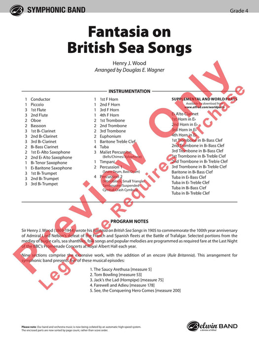 Fantasia on British Sea Songs 不列顛大海之歌幻想曲 | 小雅音樂 Hsiaoya Music