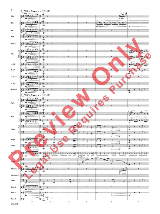 Stawamus Chief Mvt. III from the Sea to Sky 總譜 | 小雅音樂 Hsiaoya Music