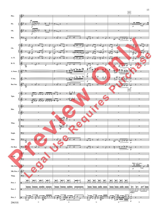 Beyond Whistler Mvt. IV from the Sea to Sky Suite 組曲 總譜 | 小雅音樂 Hsiaoya Music