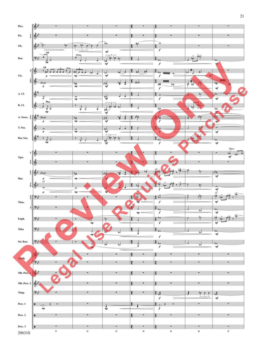 Beyond Whistler Mvt. IV from the Sea to Sky Suite 組曲 總譜 | 小雅音樂 Hsiaoya Music