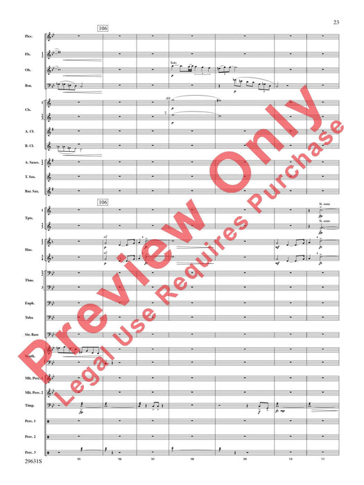 Beyond Whistler Mvt. IV from the Sea to Sky Suite 組曲 總譜 | 小雅音樂 Hsiaoya Music