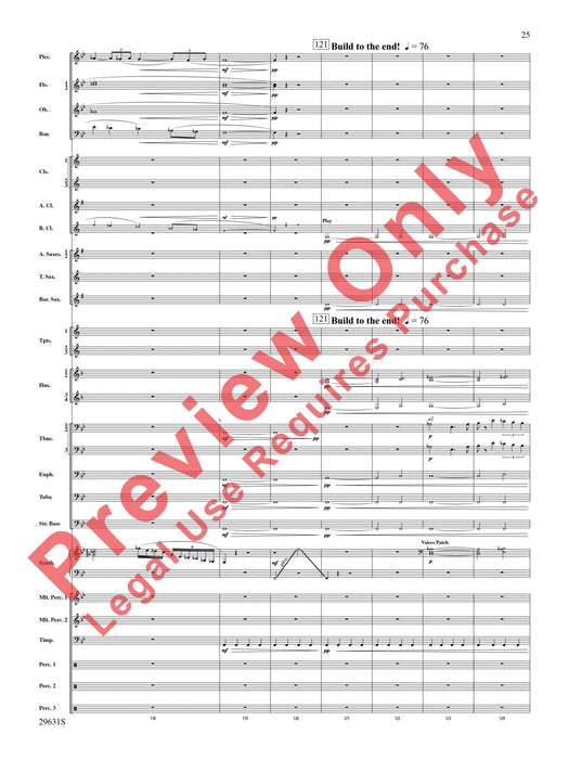 Beyond Whistler Mvt. IV from the Sea to Sky Suite 組曲 總譜 | 小雅音樂 Hsiaoya Music