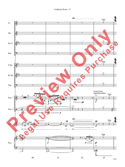 Three Spanish Songs (for Soprano and Wind Ensemble) 管樂團 總譜 | 小雅音樂 Hsiaoya Music