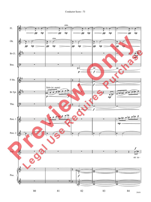 Three Spanish Songs (for Soprano and Wind Ensemble) 管樂團 總譜 | 小雅音樂 Hsiaoya Music