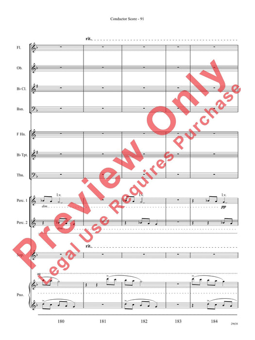 Three Spanish Songs (for Soprano and Wind Ensemble) 管樂團 總譜 | 小雅音樂 Hsiaoya Music