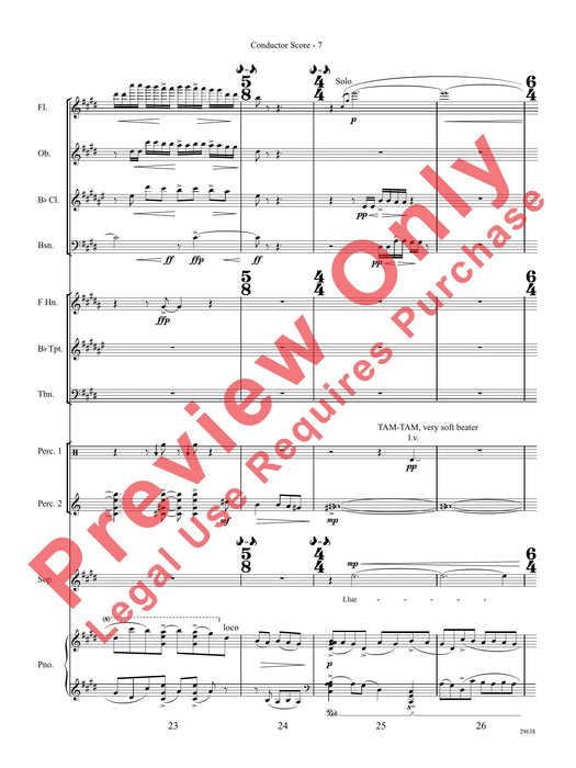 Three Spanish Songs (for Soprano and Wind Ensemble) 管樂團 | 小雅音樂 Hsiaoya Music