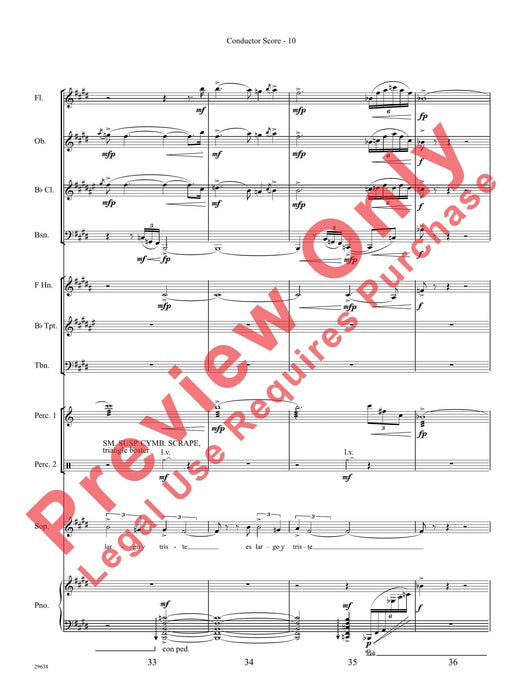 Three Spanish Songs (for Soprano and Wind Ensemble) 管樂團 | 小雅音樂 Hsiaoya Music