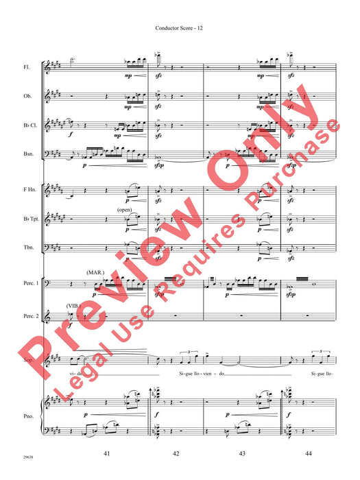 Three Spanish Songs (for Soprano and Wind Ensemble) 管樂團 | 小雅音樂 Hsiaoya Music