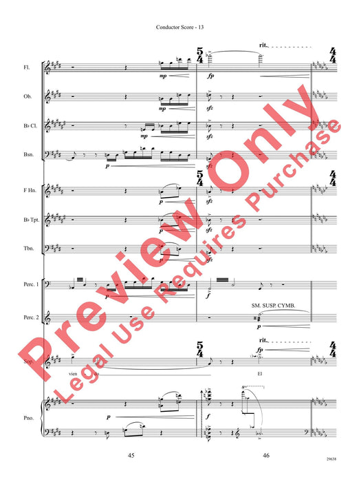 Three Spanish Songs (for Soprano and Wind Ensemble) 管樂團 | 小雅音樂 Hsiaoya Music