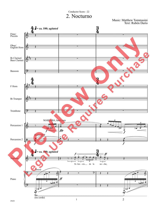 Three Spanish Songs (for Soprano and Wind Ensemble) 管樂團 | 小雅音樂 Hsiaoya Music