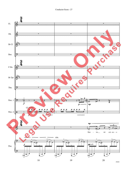 Three Spanish Songs (for Soprano and Wind Ensemble) 管樂團 | 小雅音樂 Hsiaoya Music