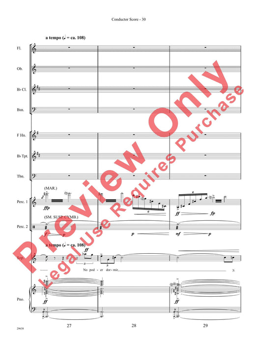 Three Spanish Songs (for Soprano and Wind Ensemble) 管樂團 | 小雅音樂 Hsiaoya Music