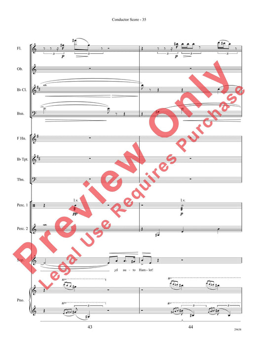 Three Spanish Songs (for Soprano and Wind Ensemble) 管樂團 | 小雅音樂 Hsiaoya Music