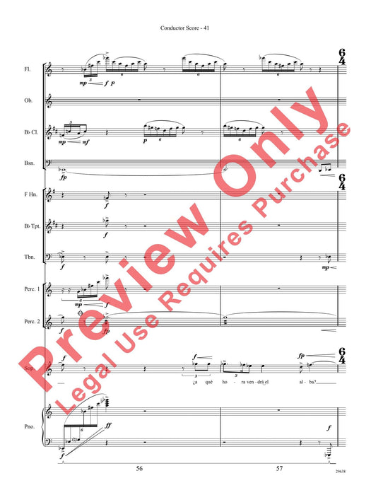 Three Spanish Songs (for Soprano and Wind Ensemble) 管樂團 | 小雅音樂 Hsiaoya Music