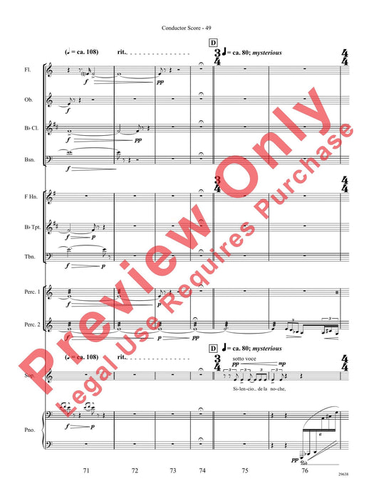 Three Spanish Songs (for Soprano and Wind Ensemble) 管樂團 | 小雅音樂 Hsiaoya Music