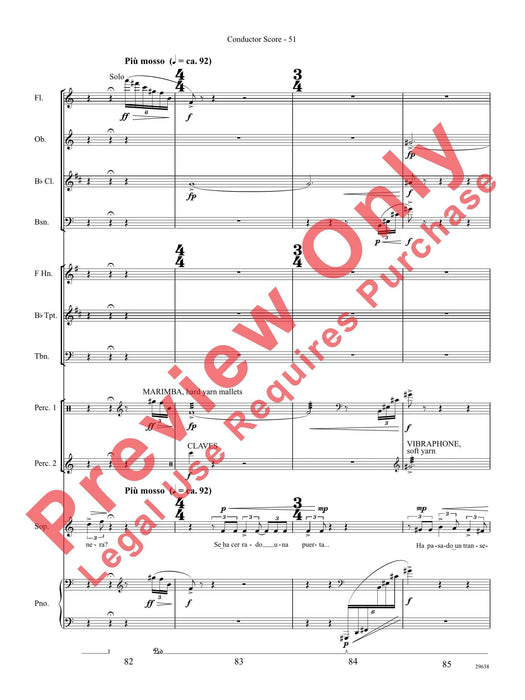 Three Spanish Songs (for Soprano and Wind Ensemble) 管樂團 | 小雅音樂 Hsiaoya Music