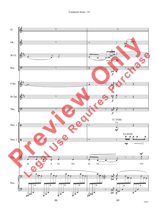 Three Spanish Songs (for Soprano and Wind Ensemble) 管樂團 | 小雅音樂 Hsiaoya Music