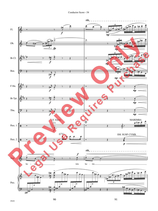 Three Spanish Songs (for Soprano and Wind Ensemble) 管樂團 | 小雅音樂 Hsiaoya Music