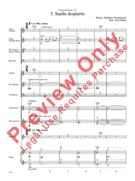 Three Spanish Songs (for Soprano and Wind Ensemble) 管樂團 | 小雅音樂 Hsiaoya Music