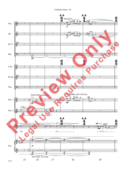 Three Spanish Songs (for Soprano and Wind Ensemble) 管樂團 | 小雅音樂 Hsiaoya Music