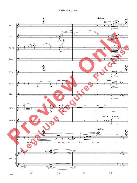 Three Spanish Songs (for Soprano and Wind Ensemble) 管樂團 | 小雅音樂 Hsiaoya Music