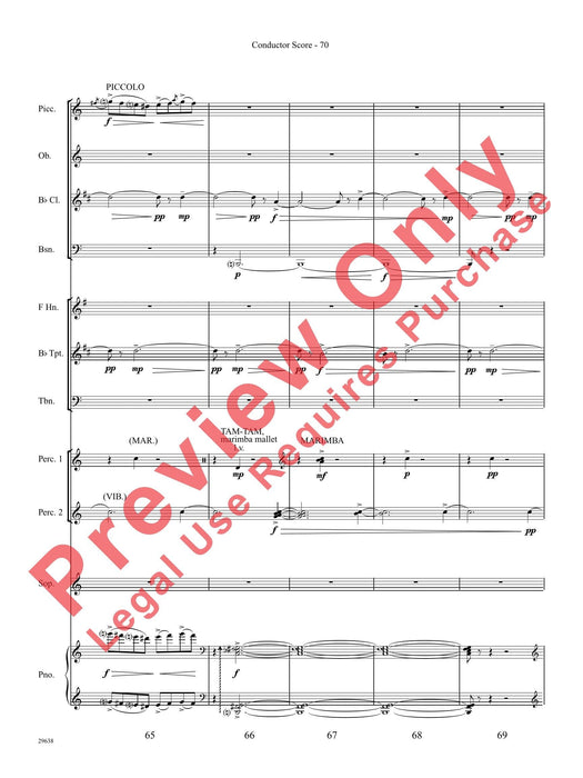 Three Spanish Songs (for Soprano and Wind Ensemble) 管樂團 | 小雅音樂 Hsiaoya Music