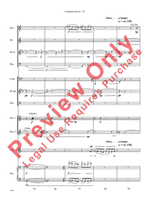 Three Spanish Songs (for Soprano and Wind Ensemble) 管樂團 | 小雅音樂 Hsiaoya Music