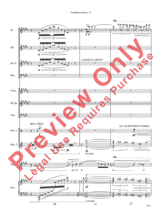 Three Spanish Songs (for Soprano and Wind Ensemble) 管樂團 | 小雅音樂 Hsiaoya Music