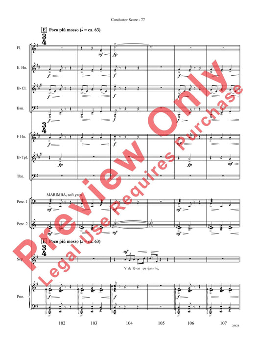 Three Spanish Songs (for Soprano and Wind Ensemble) 管樂團 | 小雅音樂 Hsiaoya Music