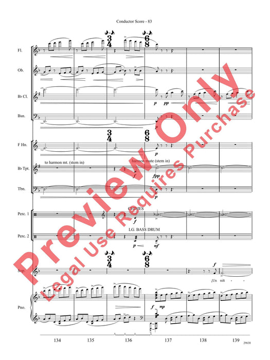 Three Spanish Songs (for Soprano and Wind Ensemble) 管樂團 | 小雅音樂 Hsiaoya Music