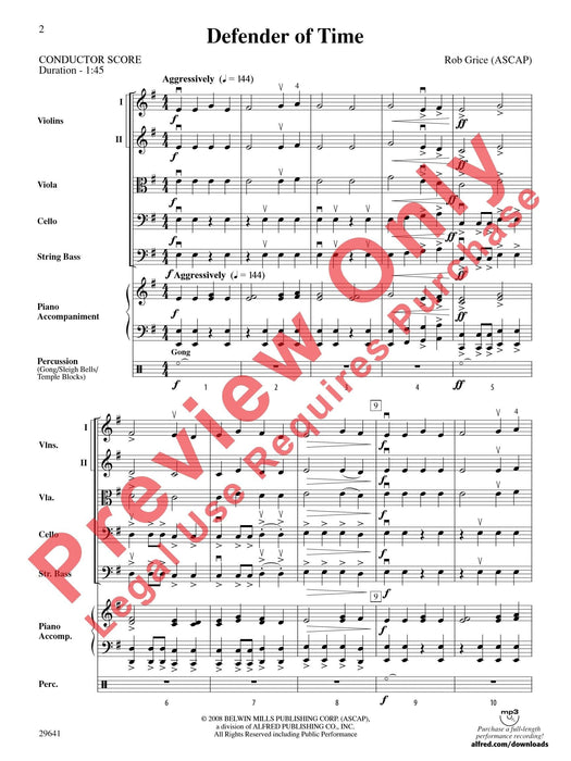 Defender of Time 總譜 | 小雅音樂 Hsiaoya Music