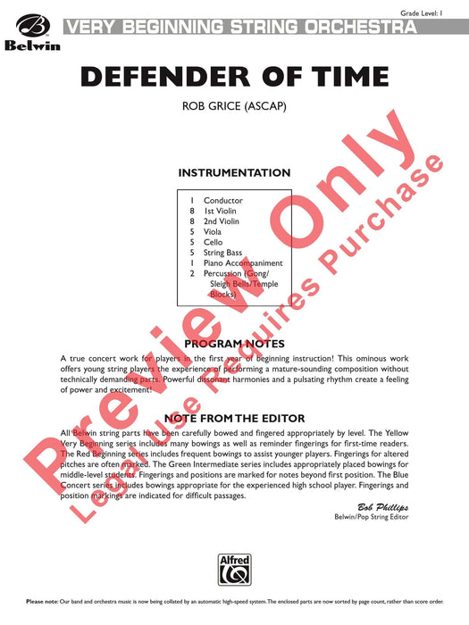 Defender of Time | 小雅音樂 Hsiaoya Music