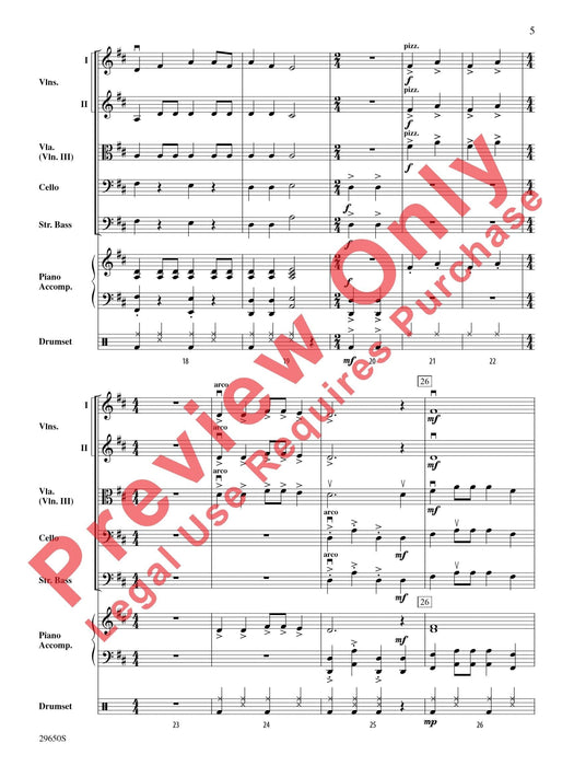 Bought Me a Fiddle 提琴 總譜 | 小雅音樂 Hsiaoya Music