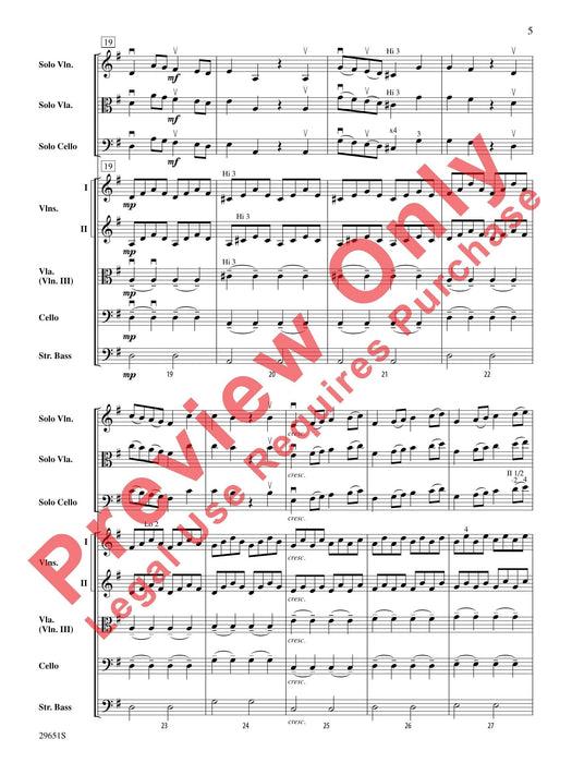 Winter from The Four Seasons 韋瓦第 四季 總譜 | 小雅音樂 Hsiaoya Music