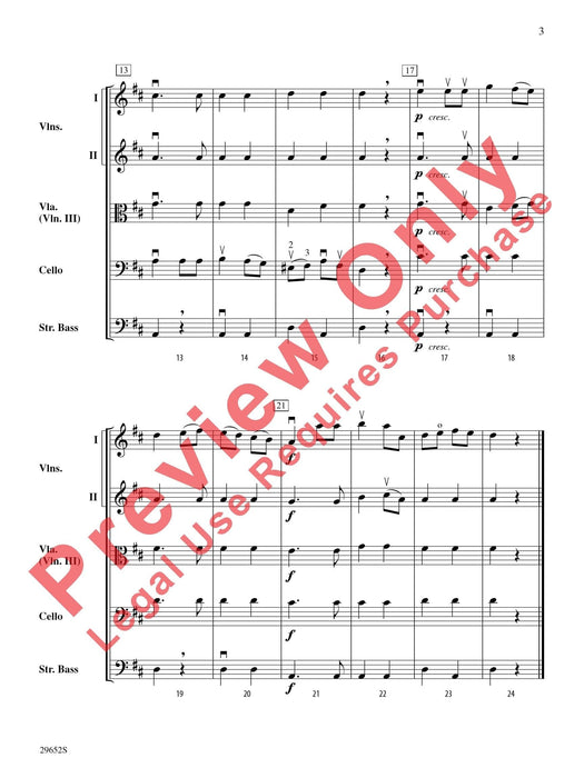 Belwin Beginning String Orchestra Kit #4 Featuring: Ecossaises / Andantino / Soldier's March 弦樂團 埃柯賽斯舞曲 進行曲 總譜 | 小雅音樂 Hsiaoya Music