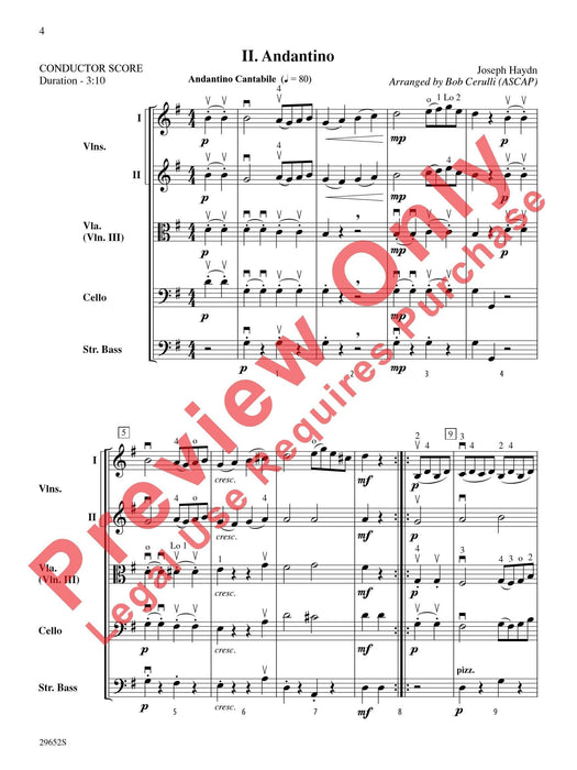 Belwin Beginning String Orchestra Kit #4 Featuring: Ecossaises / Andantino / Soldier's March 弦樂團 埃柯賽斯舞曲 進行曲 | 小雅音樂 Hsiaoya Music