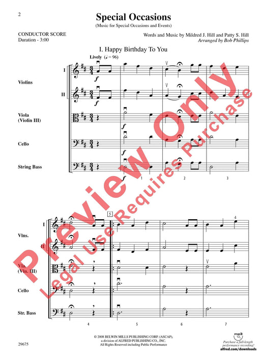 Special Occasions (Music for Special Occasions and Events) 總譜 | 小雅音樂 Hsiaoya Music