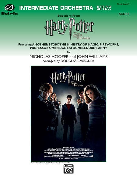 Harry Potter and the Order of the Phoenix, Selections from Featuring: Hedwig's Theme / Ministry / Fireworks / Professor Umbridge / Patronus 主題煙火 總譜 | 小雅音樂 Hsiaoya Music