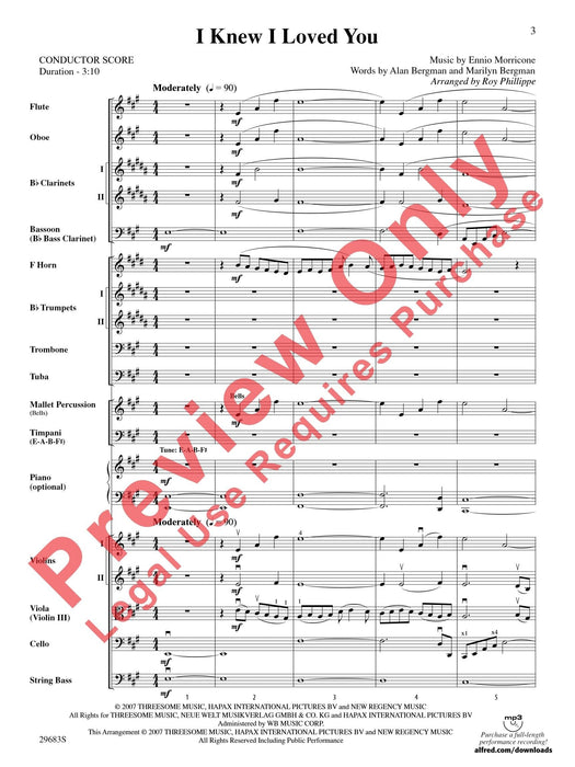 I Knew I Loved You 總譜 | 小雅音樂 Hsiaoya Music