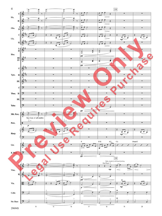 Poem for Orchestra 管弦樂團 總譜 | 小雅音樂 Hsiaoya Music