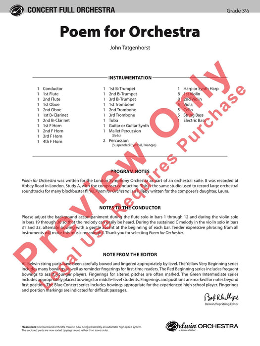 Poem for Orchestra 管弦樂團 | 小雅音樂 Hsiaoya Music