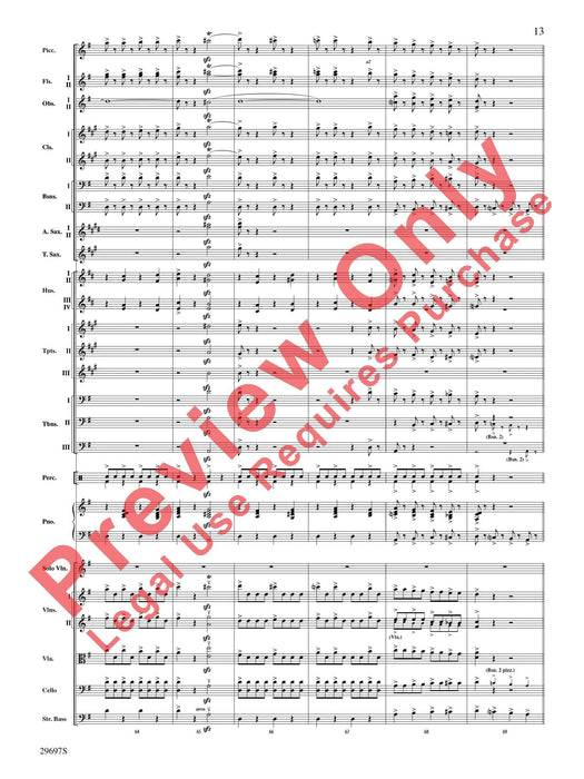 Fiddle-Faddle (for Soloist and Full Orchestra) Violin, Viola or Cello Solo 提琴 獨奏 管弦樂團小提琴 中提琴 大提琴 獨奏 總譜 | 小雅音樂 Hsiaoya Music